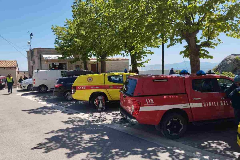 Il luogo della tragedia