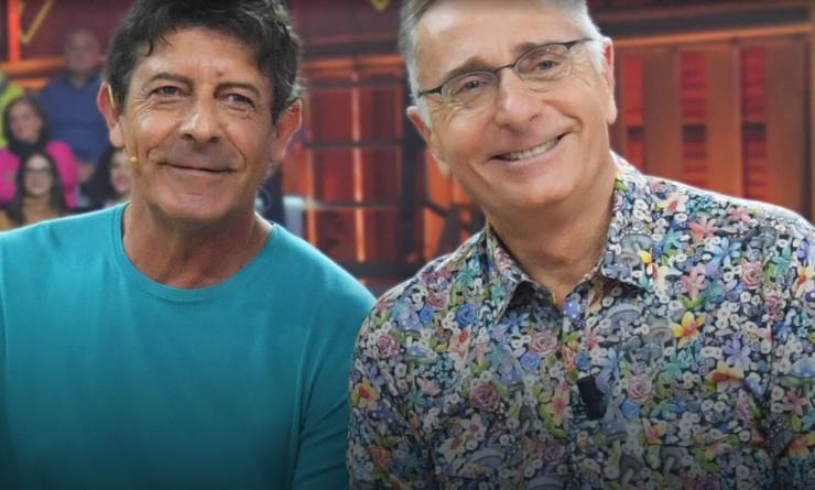 paolo bonolis e luca laurenti a avanti un altro