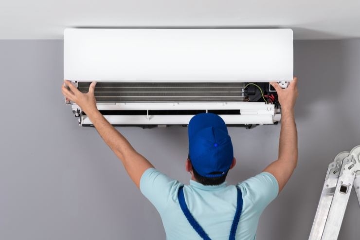 operaio sistema il condizionatore