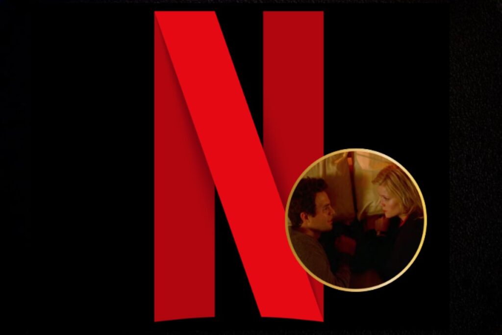 logo netflix con miniatura di scena film