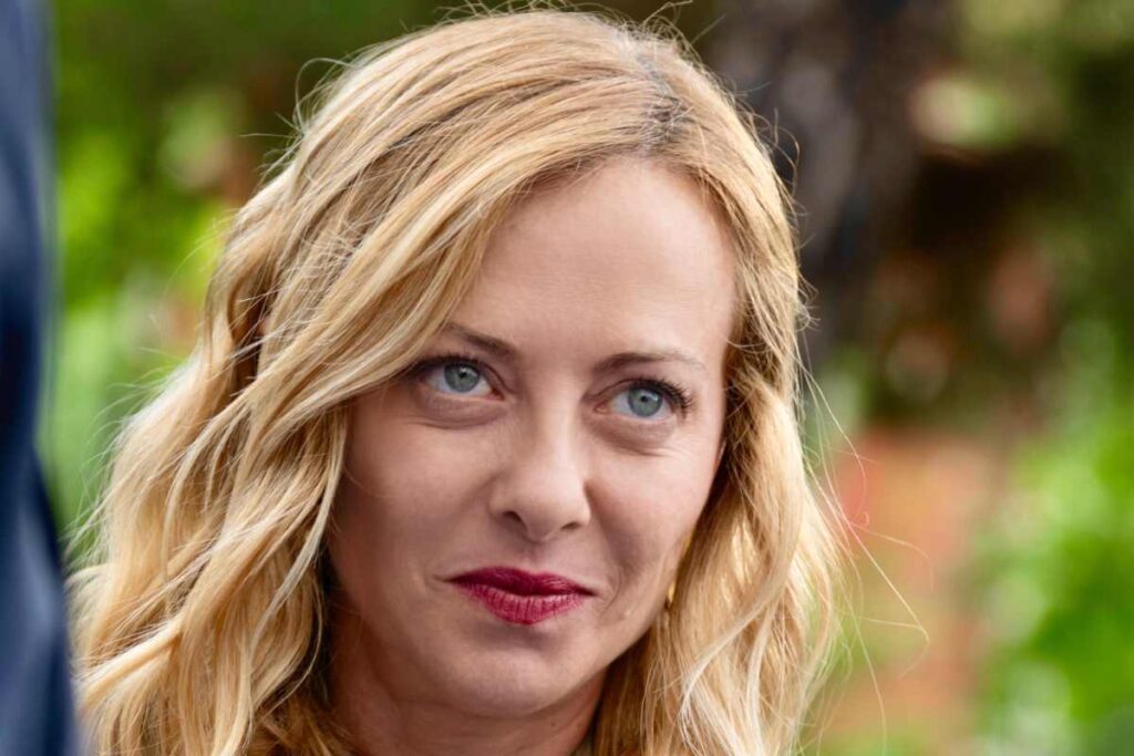 il premier giorgia meloni