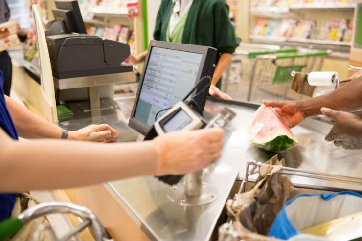 cassa del supermercato