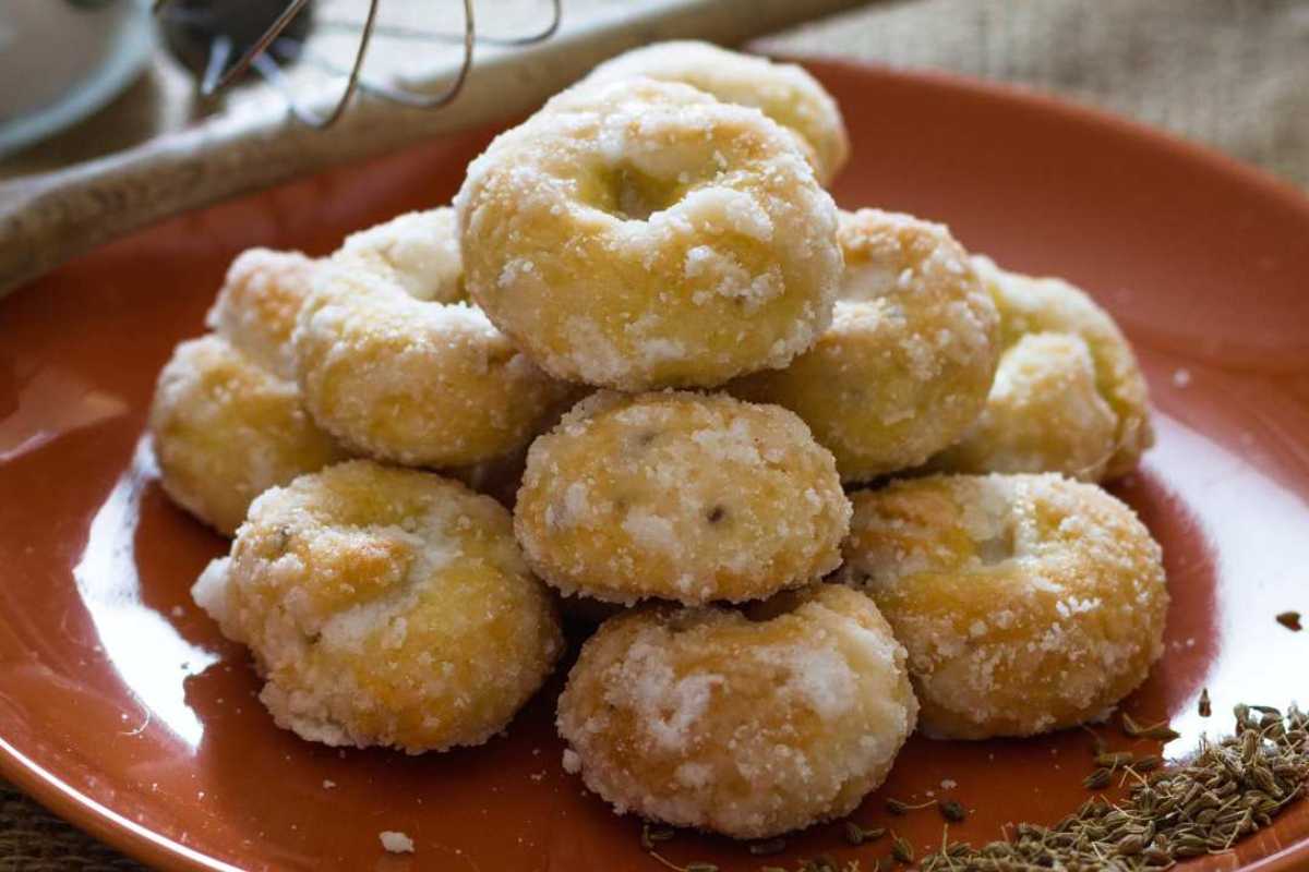 taralli con zucchero