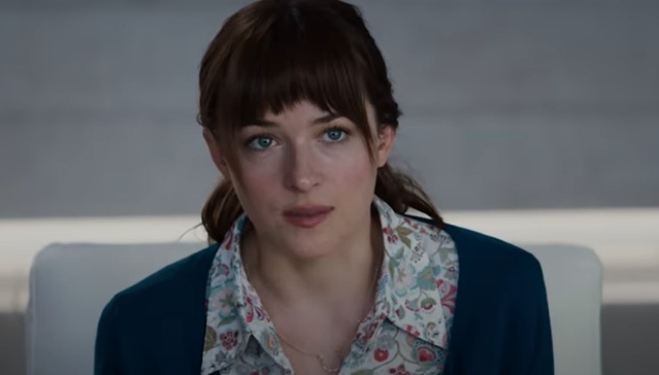 dakota johnson in 50 sfumature di grigio
