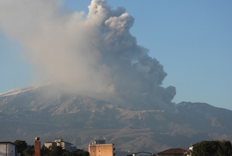Vulcano in attività