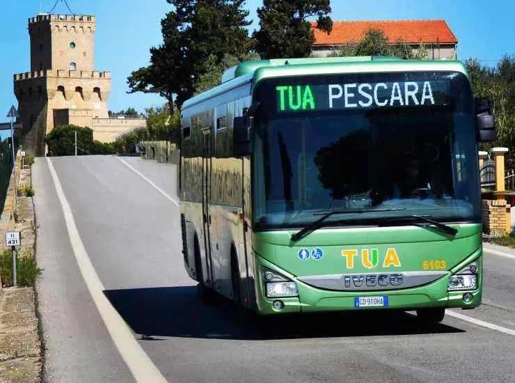 L'autobus a Pescara