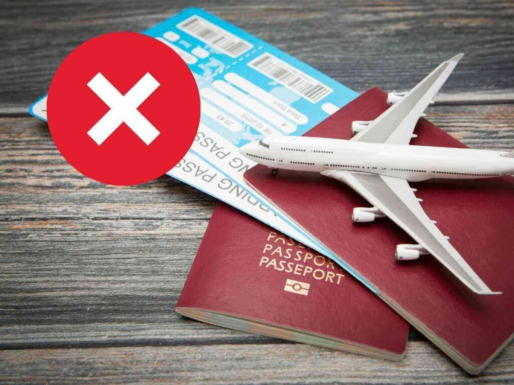 Passaporti biglietti aerei