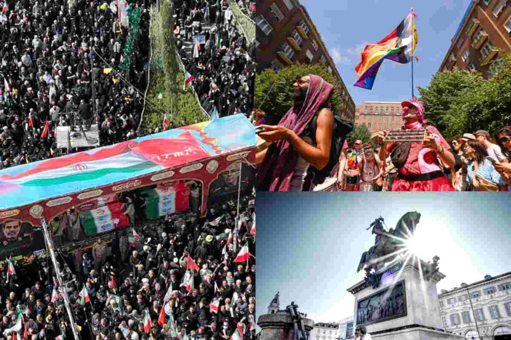 Foto combo news del giorno