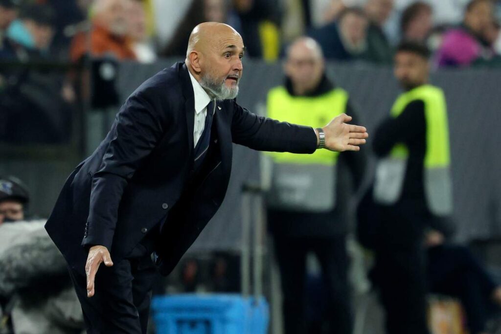 Luciano Spalletti in campo