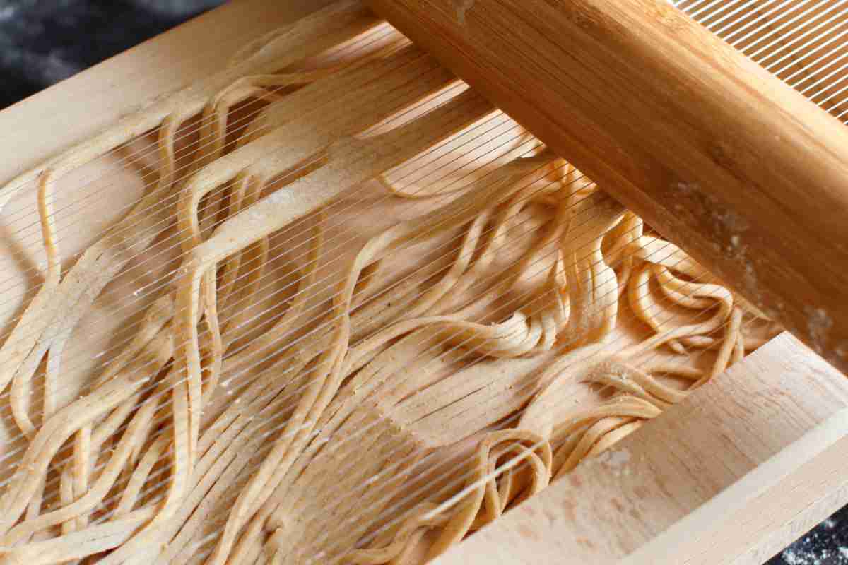 Pasta alla chitarra tra le ricette tradizionali in Abruzzo