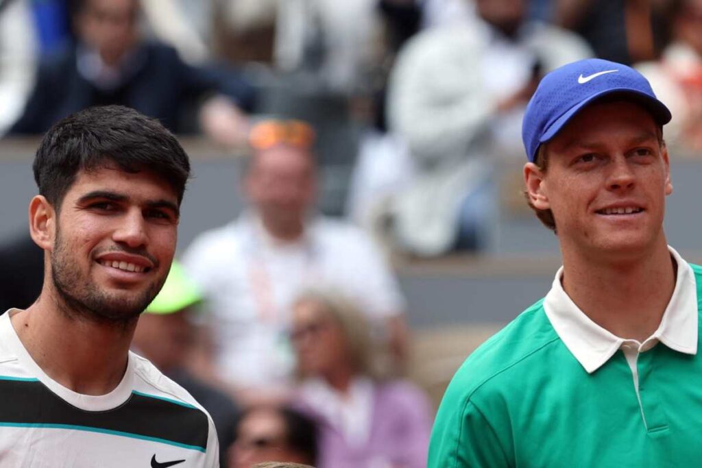 Carlos Alcaraz e Jannik Sinner