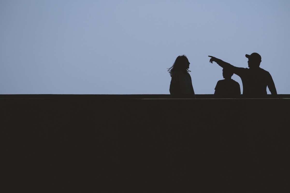 Alcuni turisti in azione