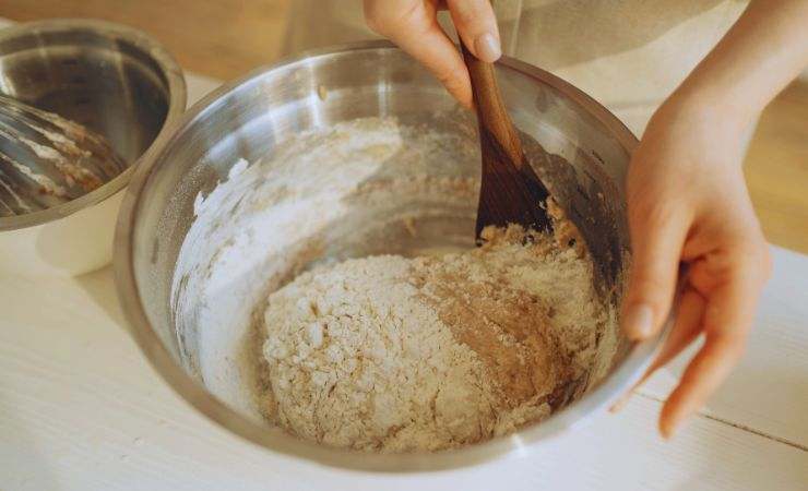 un impasto in una ciotola