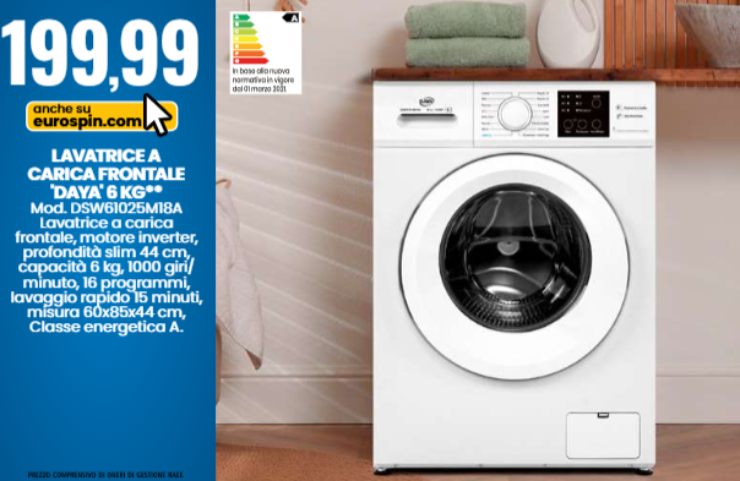 lavatrice a carica frontale