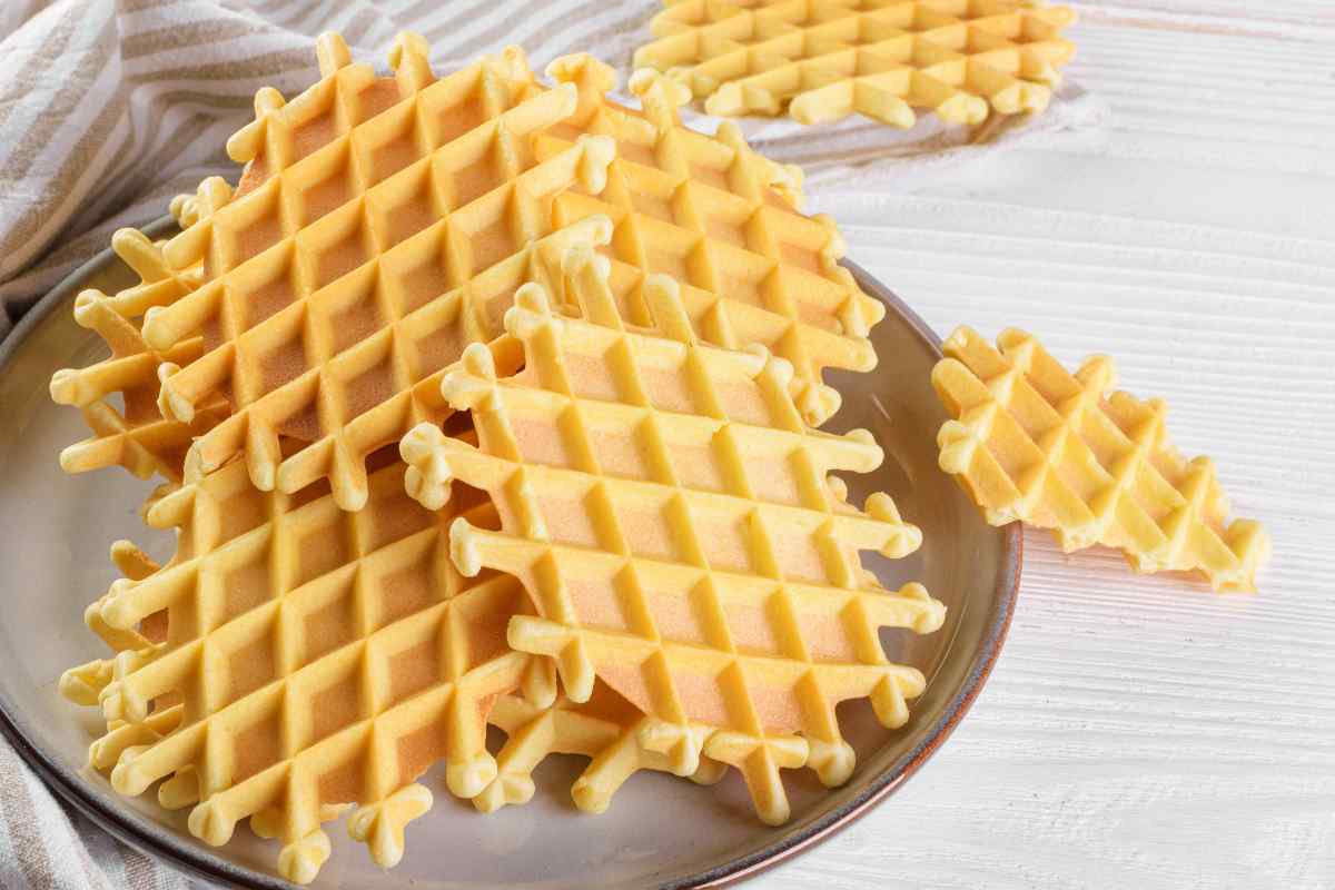 ferratelle abruzzesi in un piatto