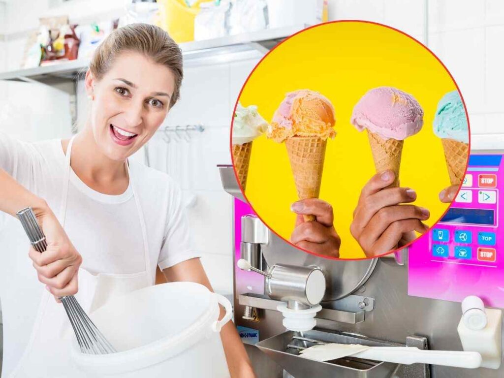 donna fa gelato