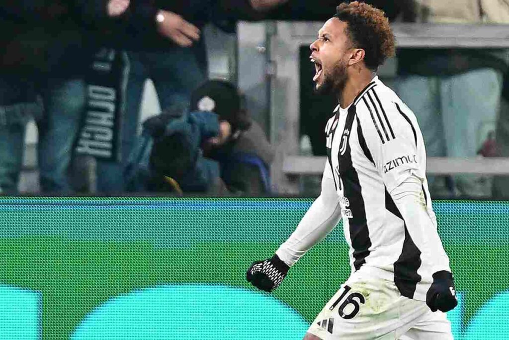 mckennie esulta in campo