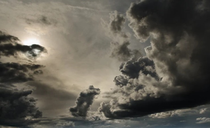 cielo coperto di nuvole
