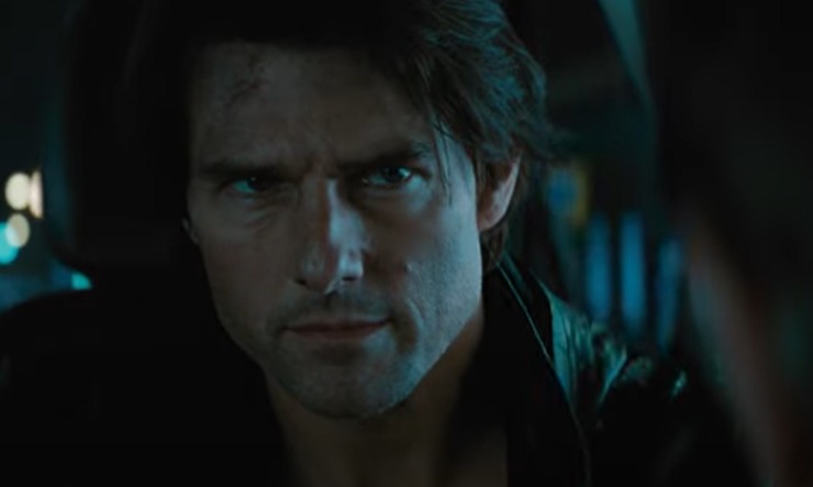 tom cruise in una scena di mission: impossible - protocollo fantasma