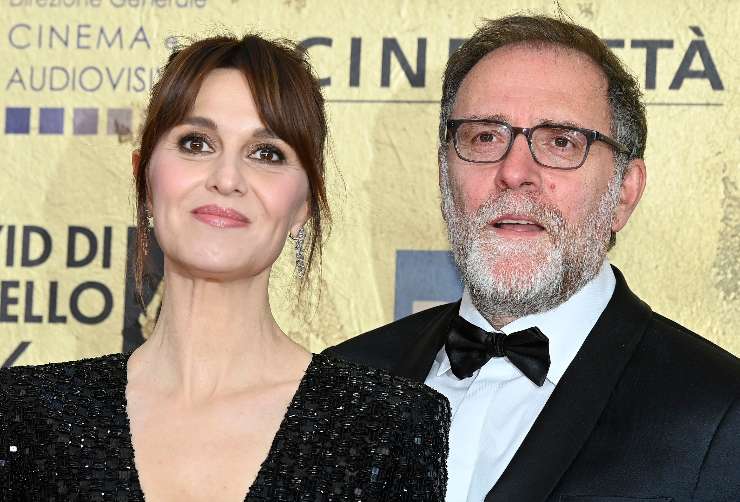 paola cortellesi insieme a valerio mastrandrea 