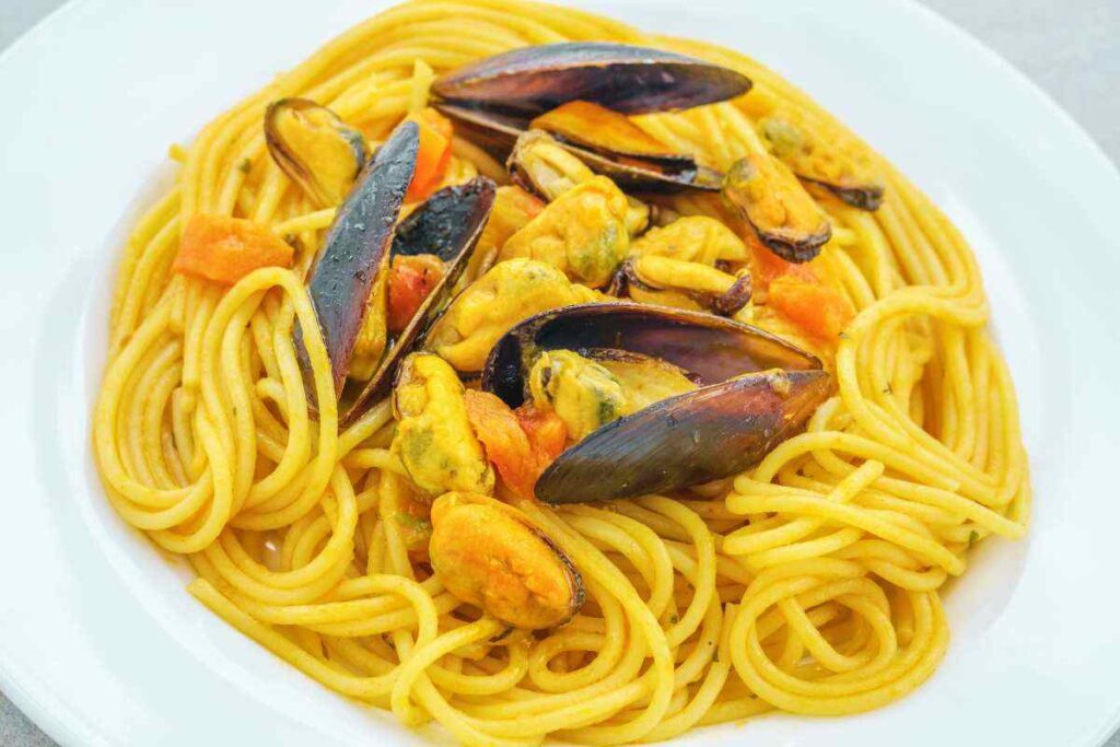 pasta alla chitarra con le cozze