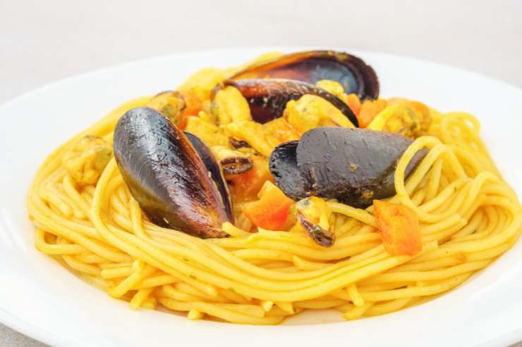 chitarra con le cozze