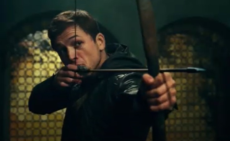 una scena di robin hood l'origine della leggenda