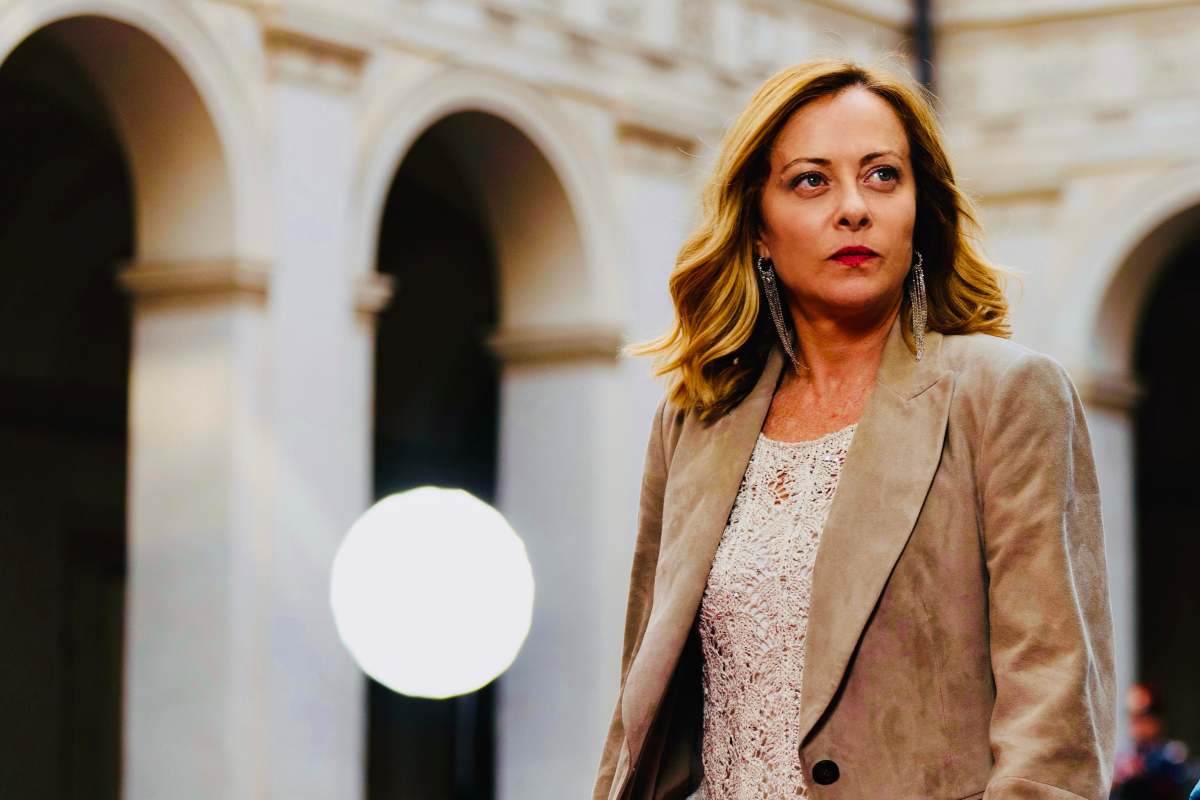il premier giorgia meloni