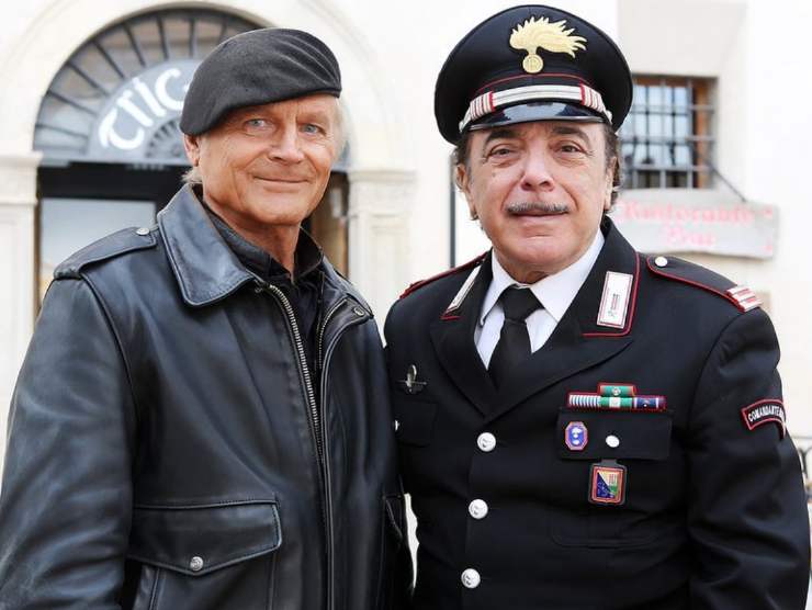 terence hill e nino frassica in don matteo