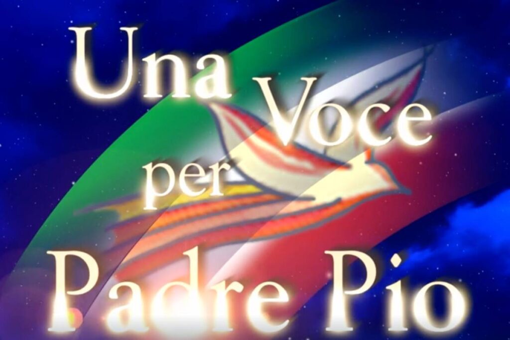 logo una voce per padre pio