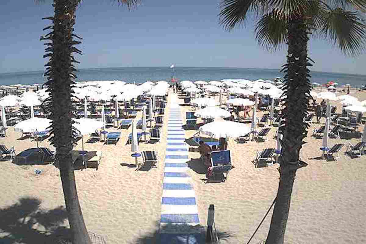 La spiaggia di Alba Adriatica