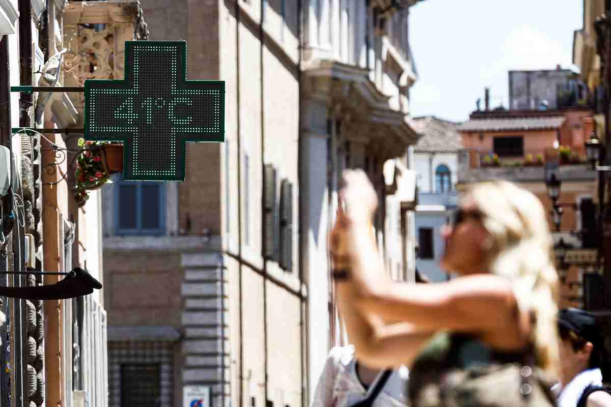 Il caldo estremo in Italia