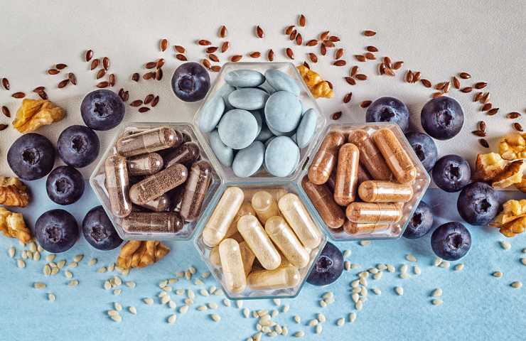 Diversi tipi di integratori