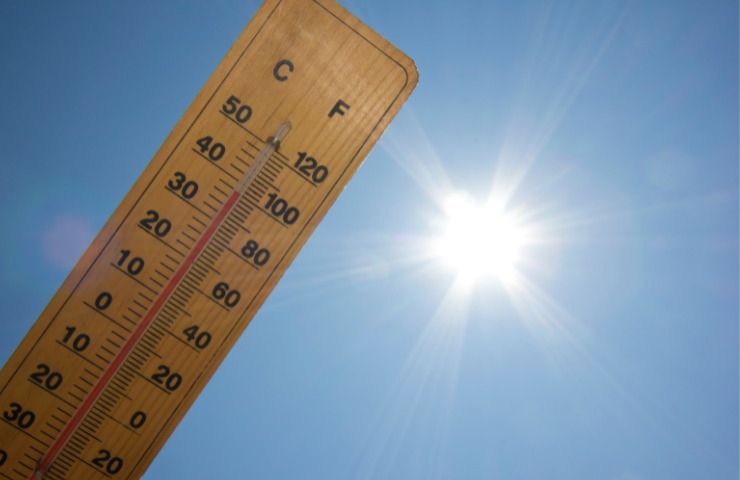 Un termometro per la temperatura