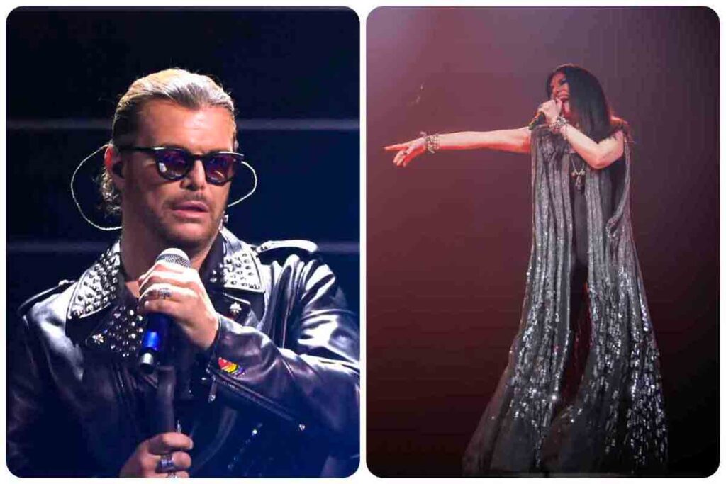 Gianluca Grignani e Laura Pausini