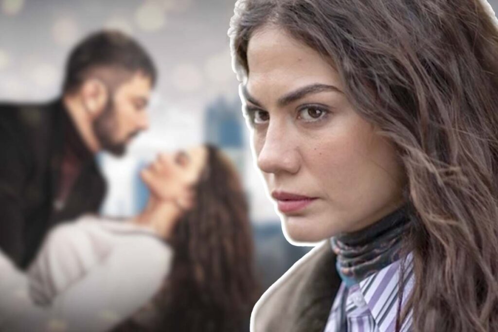 Collage con Demet Özdemir in Io sono Farah