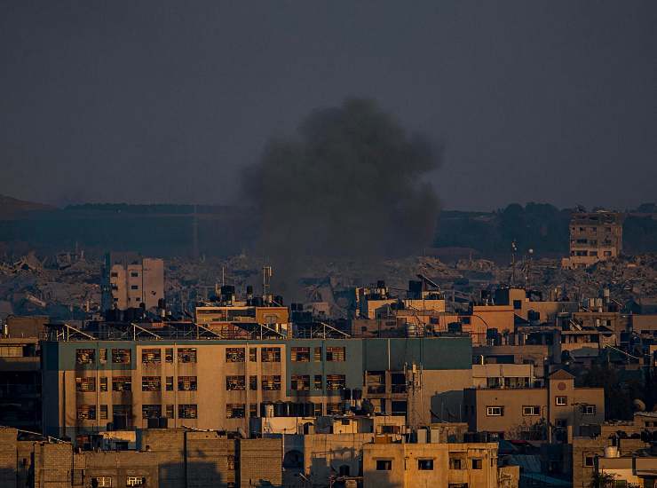 I bombardamenti su Gaza