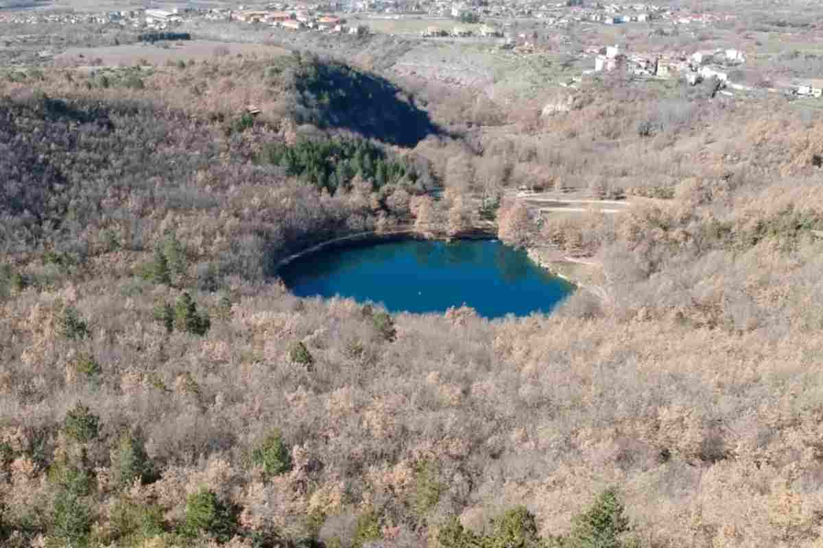 Lago Sinizzo dall'alto