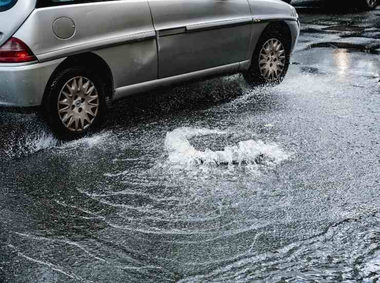 Il maltempo colpisce la città