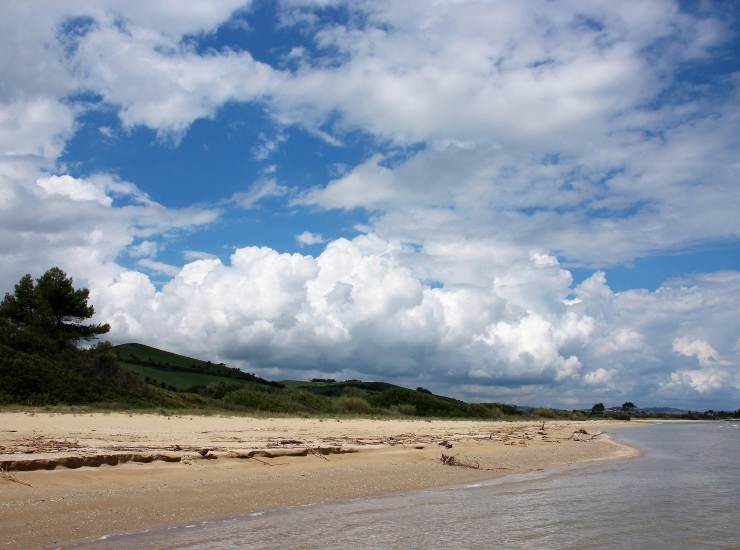 Il mare e la spiaggia
