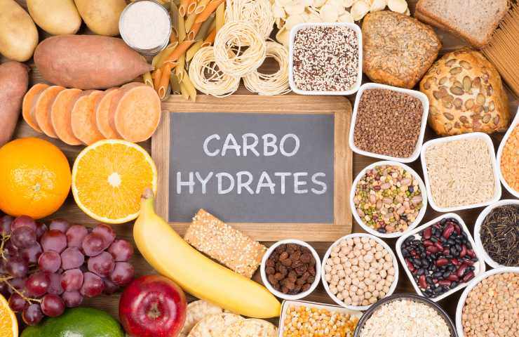 Alimenti vari con carboidrati