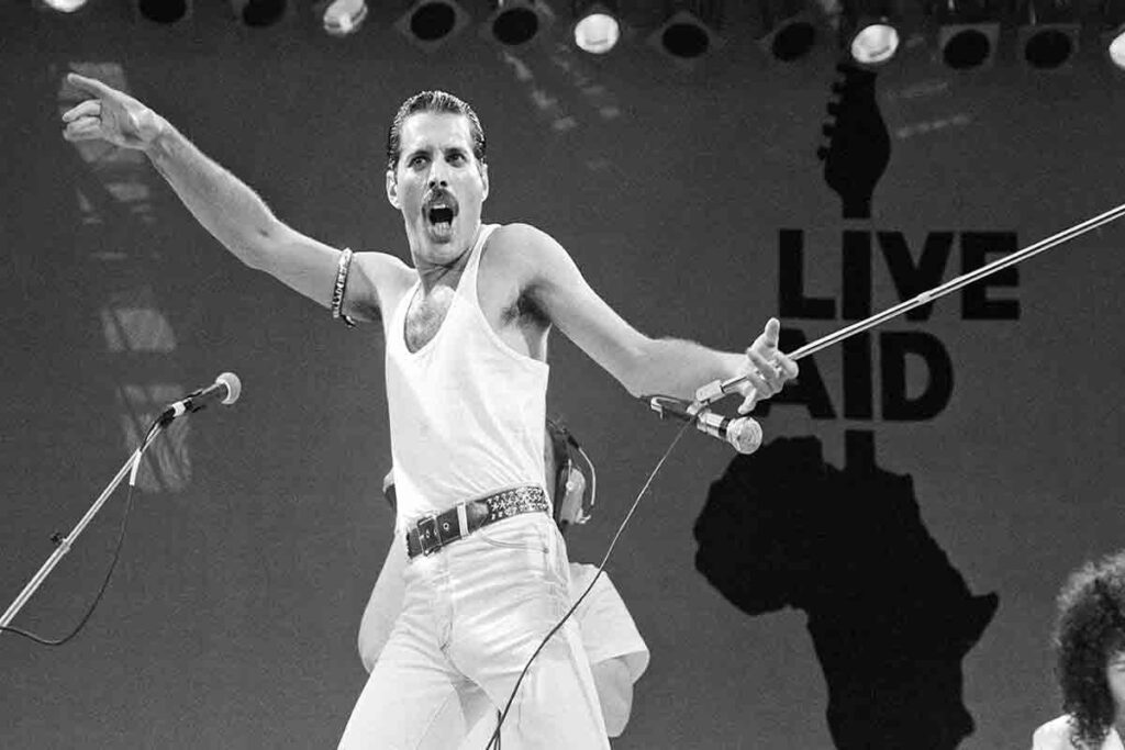 Live Aid, Queen, Freddie Mercury