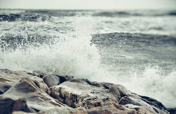 Uno scenario di mare mosso
