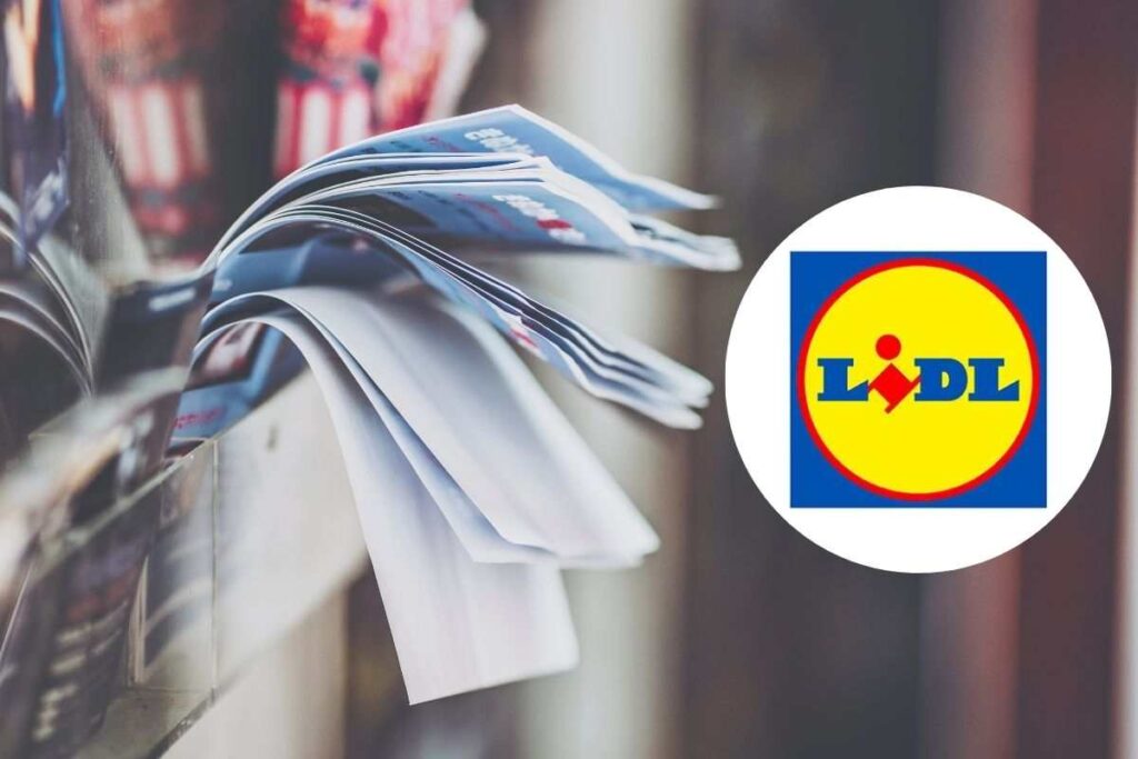 volantini e logo lidl