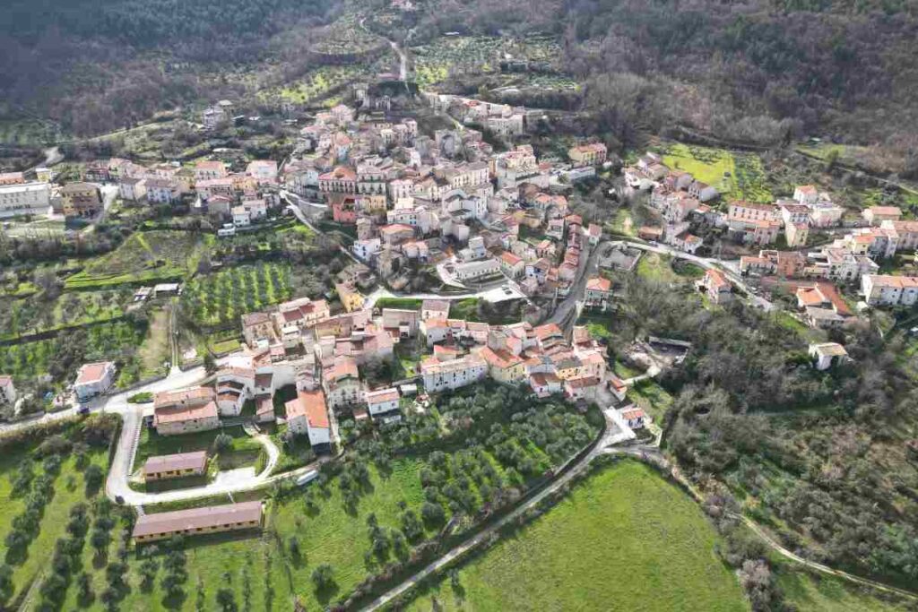 borgo visto dall'alto