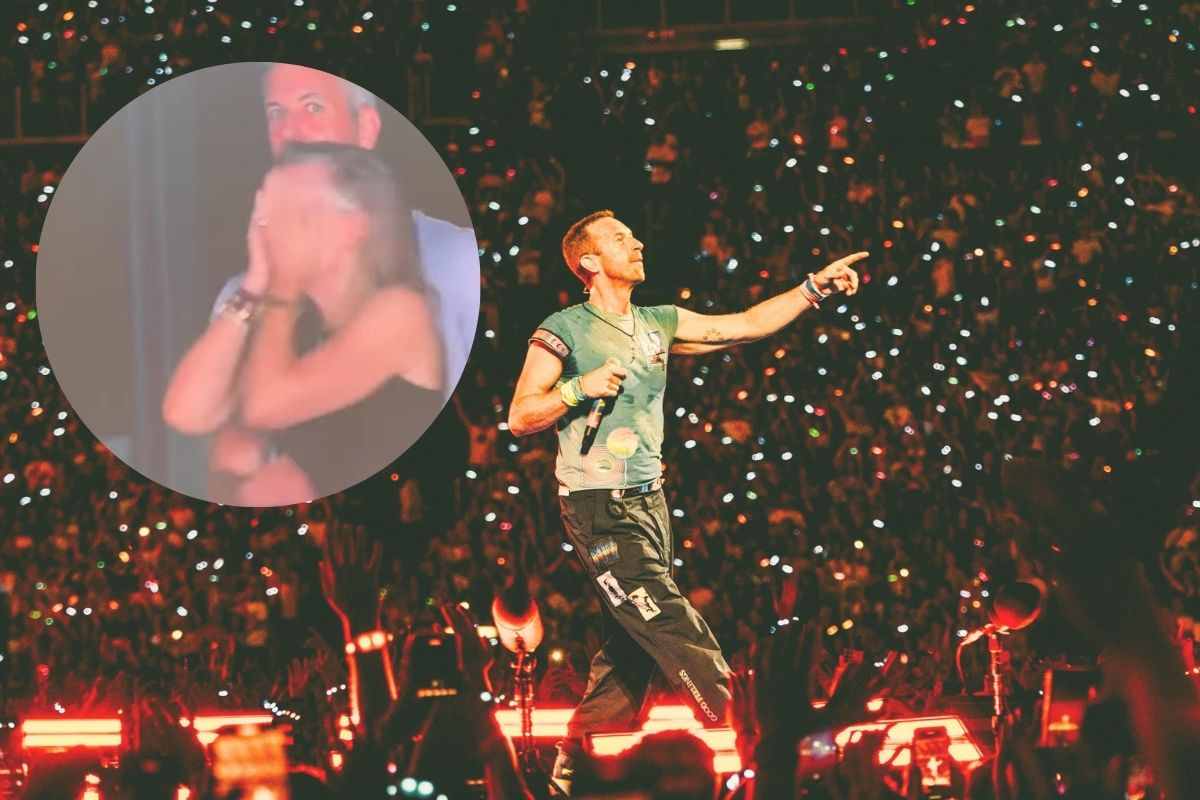 leader coldplay e foto kisscam