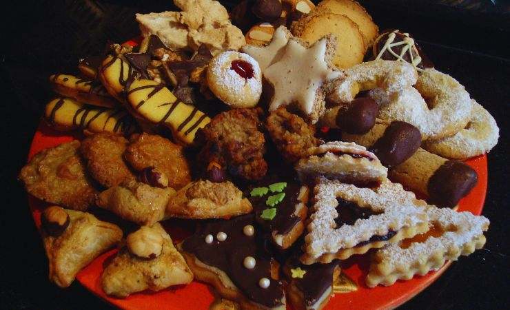 dolcetti misti sparsi