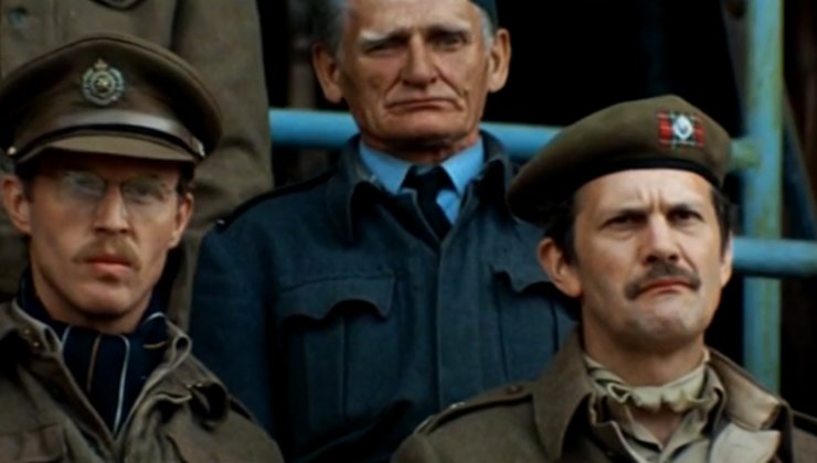 una scena del film fuga per la vittoria