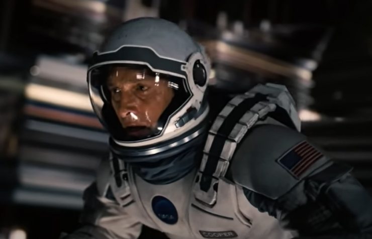 una scena del film interstellar