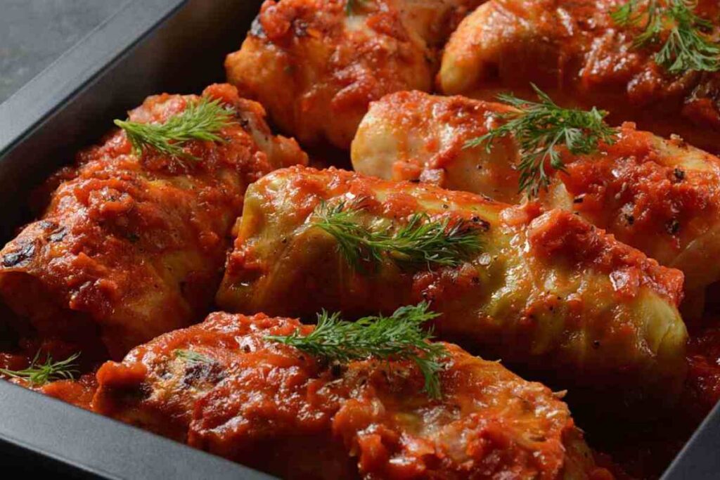 involtini con il sugo